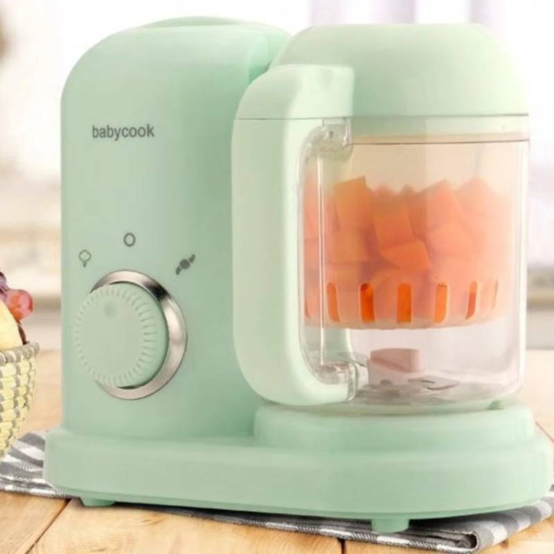 Baby Food Gerber - 新しい 4 で 1 スチーマークッカーブレンダーベビーフードグラインダー高品質食品蒸し器小型電気ベビー補完食品ブレンダー