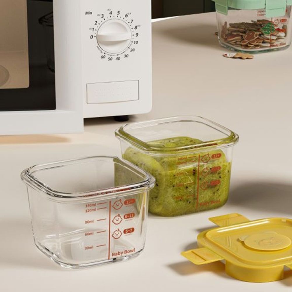新しい170ml食品保存容器 冷凍・電子レンジ対応 ベビーフ - Baby Food Glass Jar のレビューと価格