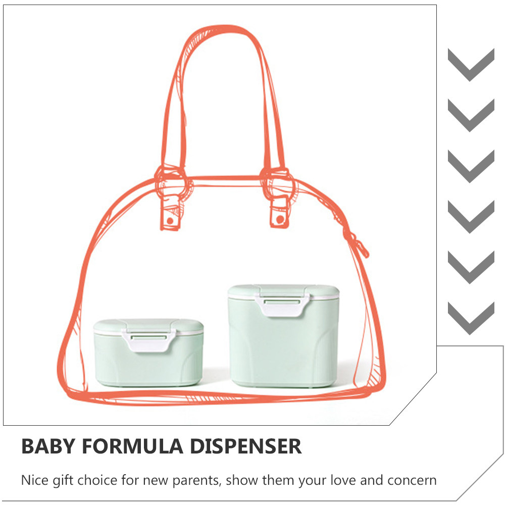 ベビーミルクパウダーディスペンサー ポータブル漏れ防止ベビー - Food Box Baby のレビューと価格