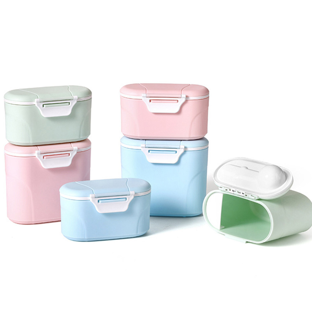 ベビーミルクパウダーディスペンサー ポータブル漏れ防止ベビー - Food Box Baby のレビューと価格
