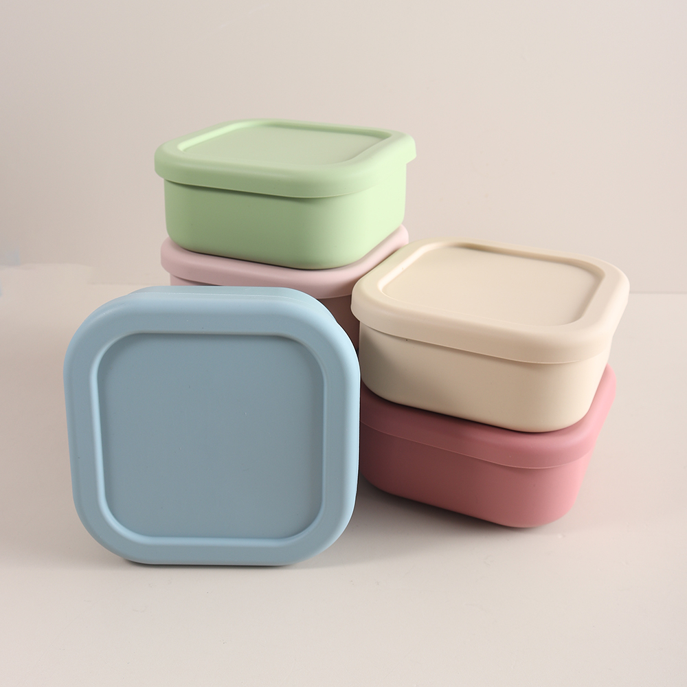 カスタム名またはパターン入り1個入り食品グレードシリコン製ベ - Baby Food Glass Jar のレビューと価格