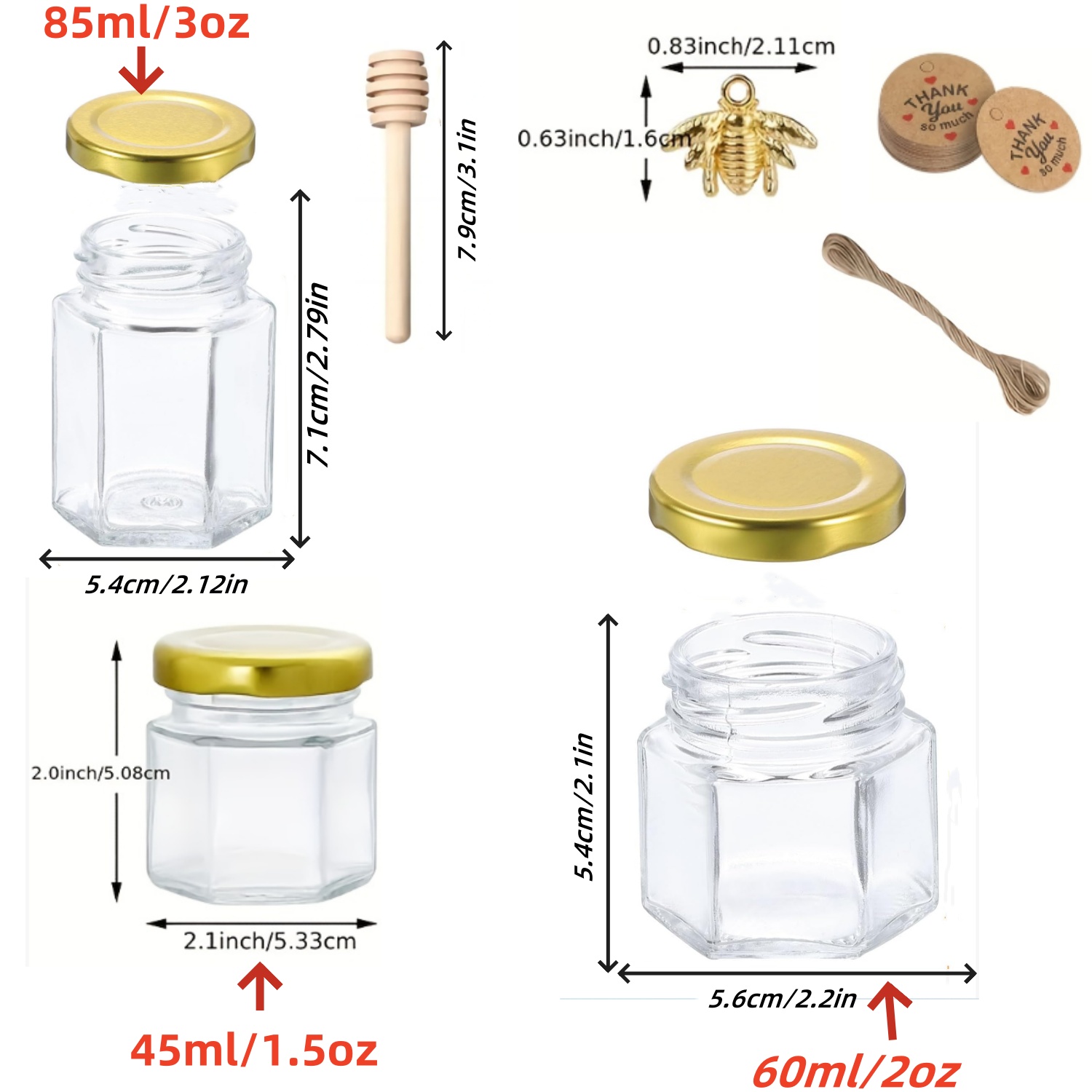 12個入り/20個入り/30個入り/50個入り/60個入り  - Baby Food Jars With Lids のレビューと価格
