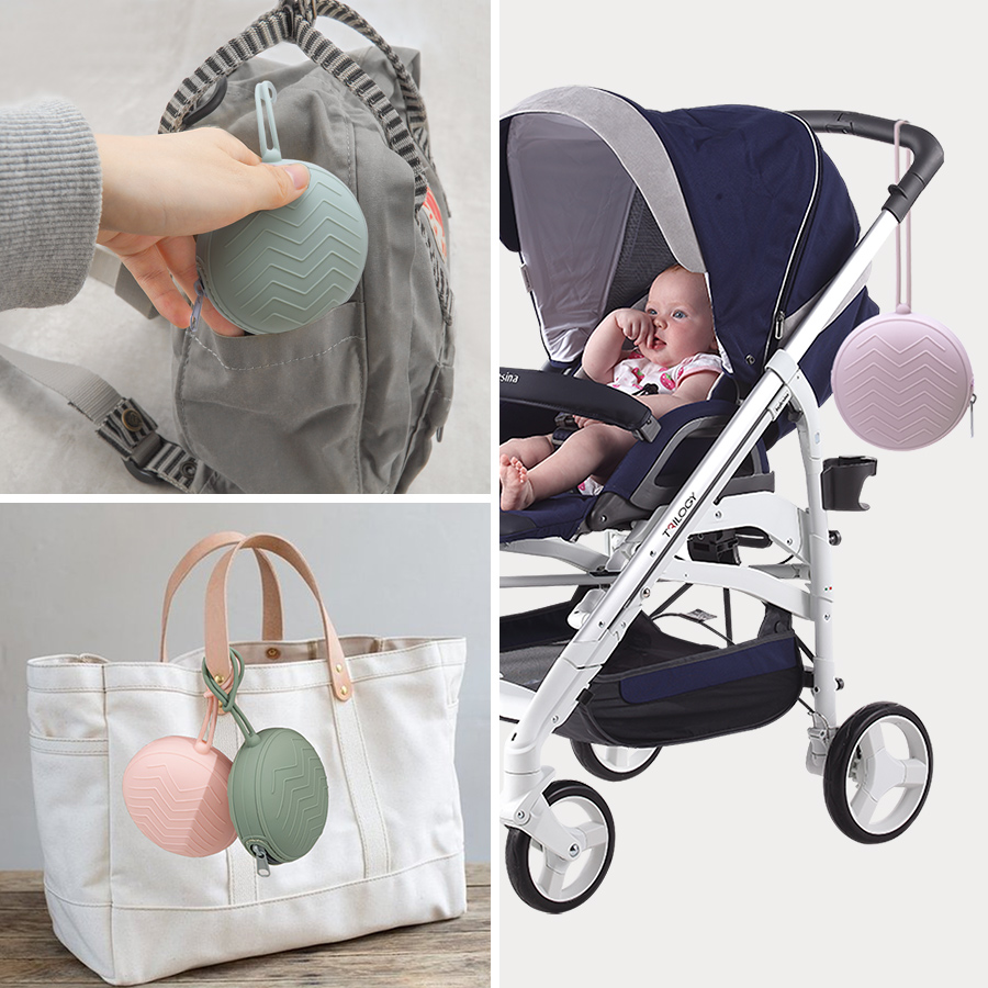 1PC BPA フリーベビーおしゃぶりホルダー食品グレードの - Food Box Baby のレビューと価格