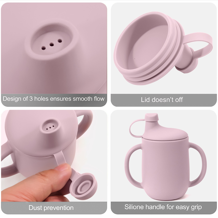 ママと赤ちゃんのためのシリコンカップ,蓋付き,ポータブル,学 - Baby Food Jars With Lids のレビューと価格