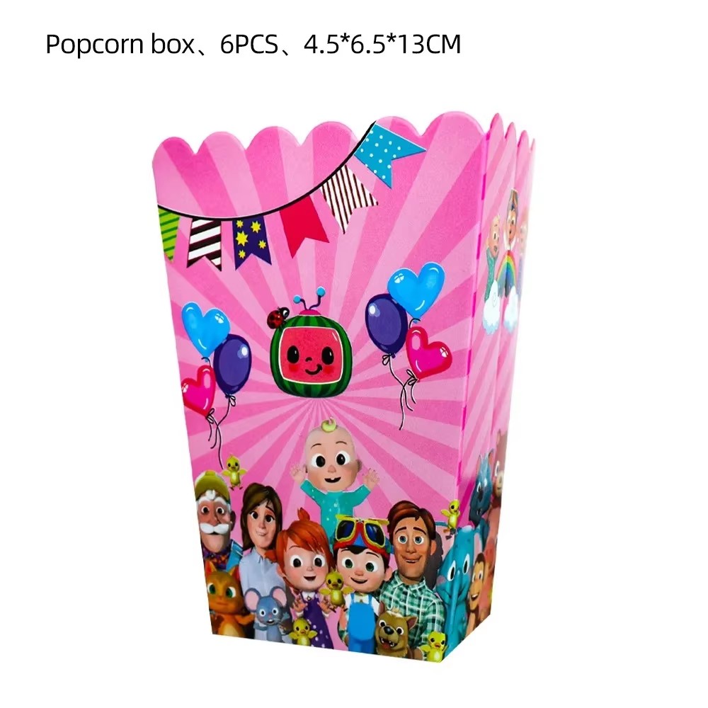 6/12個入りココメロンテーマキッズ誕生日パーティー記念品セ - Baby Food Packaging のレビューと価格
