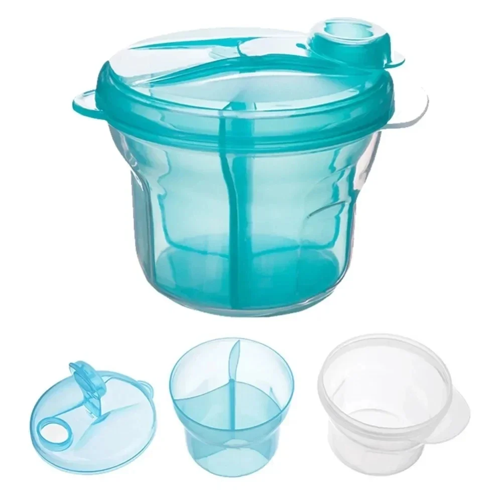 乳児用粉ミルク用 3 グリッド ポータブル フォーミュラ デ - Baby Food Glass Jar のレビューと価格