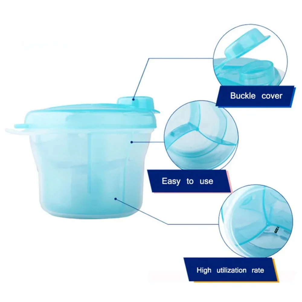 乳児用粉ミルク用 3 グリッド ポータブル フォーミュラ デ - Baby Food Glass Jar のレビューと価格