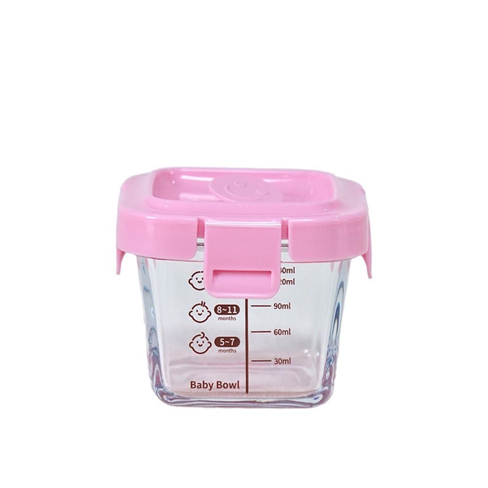 小さな石、ベビーカップ、電子レンジ対応、冷凍用のガラス食品収 - Baby Food Glass Jar のレビューと価格