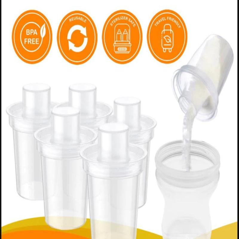6PPC 80ML ベビーミルクパウダーディスペンサー ポー - Food Box Baby のレビューと価格