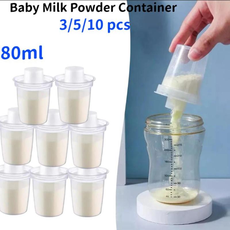 6PPC 80ML ベビーミルクパウダーディスペンサー ポー - Food Box Baby のレビューと価格