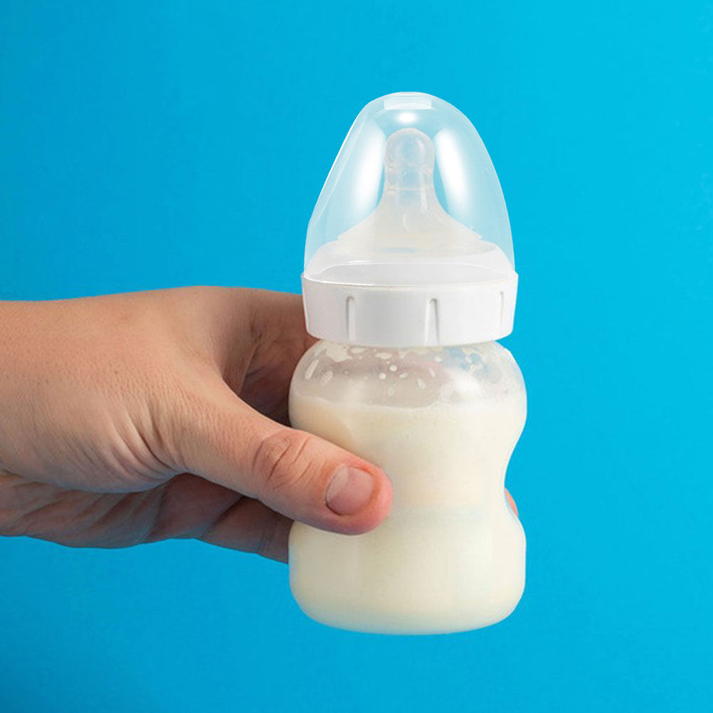 哺乳瓶キャップ交換用、漏れ防止広口プラスチック製再利用可能ボ - Baby Food Jars With Lids のレビューと価格