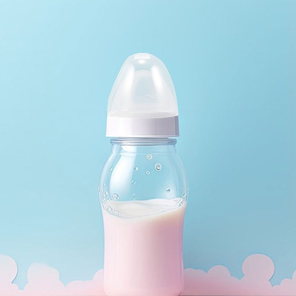哺乳瓶キャップ交換用、漏れ防止広口プラスチック製再利用可能ボ - Baby Food Jars With Lids のレビューと価格