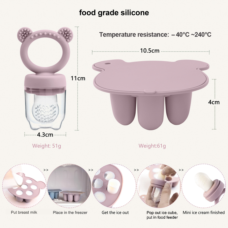 ベビーアイスクリームポップシリコンモールドアイスクリームメー - Baby Food Glass Jar のレビューと価格