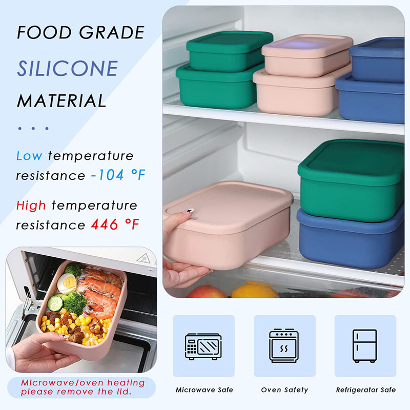 漏れ防止弁当箱 再利用可能 BPAフリー 食事準備容器 食品 - Food Box Baby のレビューと価格