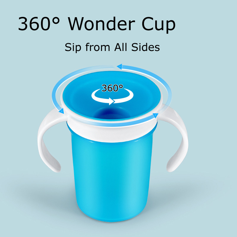 赤ちゃん学習用ドリンクカップ 360度回転ベビーウォーターカ - Baby Food Jars With Lids のレビューと価格